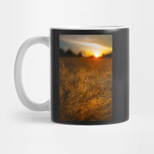 Selective focus sunset Mug